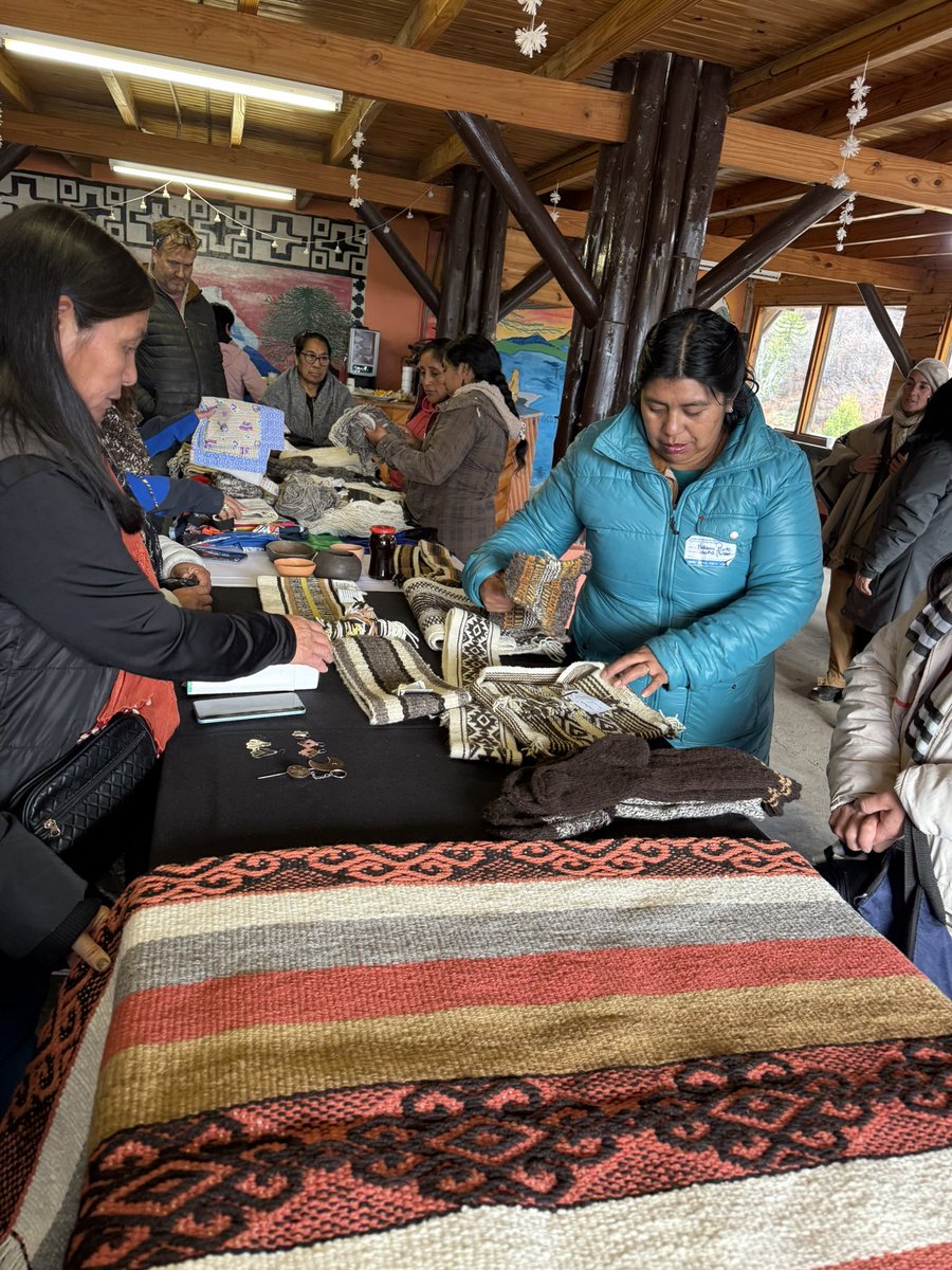 RNamku's tweet photo. Se realizó Xafkintu entre mujeres mapuche. El trueque siempre fue una manera de comercializar nuestros productos también se vivió en este encuentro de Mujeres Mapuche en lof Puel https://t.co/j8UjPjPrnP