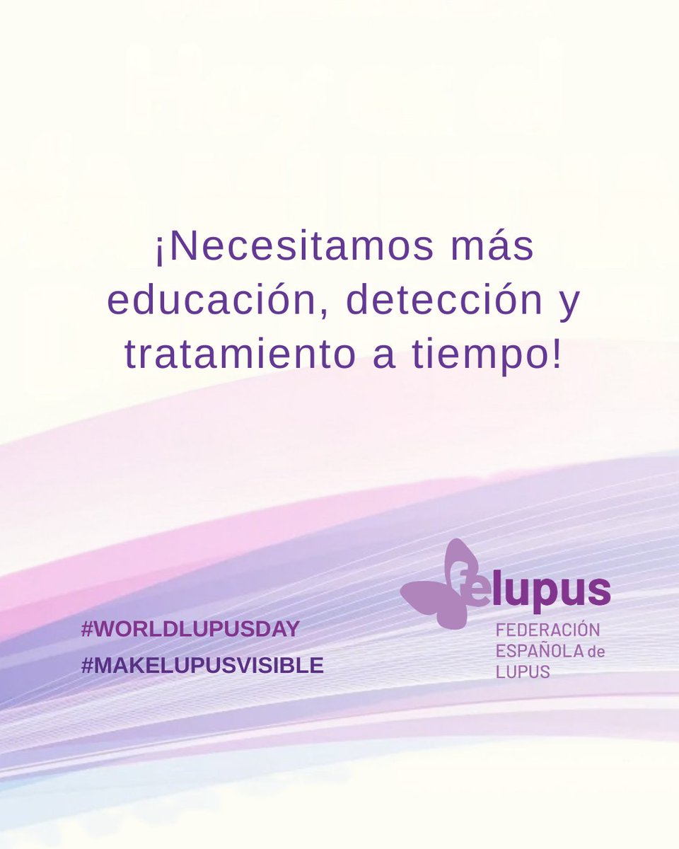 La Federación Española de Lupus (<a href="/Felupus/">Federación Española Lupus | #LUPUSESPAÑA</a>) es miembro y pertenece al Consejo d la <a href="/WorldLupusFed/">WorldLupusFederation · #WorldLupusDay</a> 
Por responb y compromiso de identidad trasladamos ls resultados q se han hecho públicos en Washington 06/05/2025

Encuesta: El LUPUS y el Cuerpo, incluyendo el impacto en los Riñones