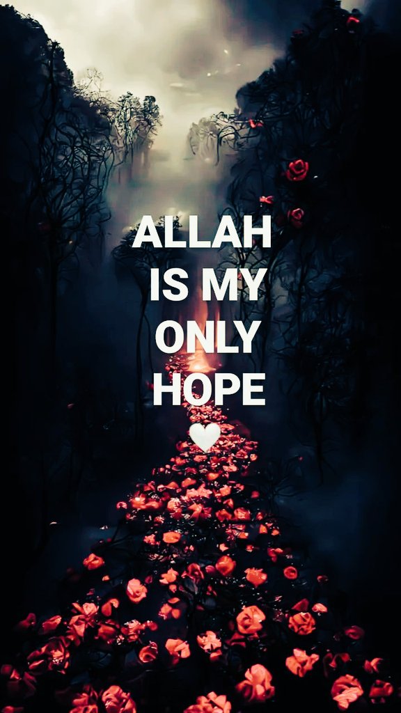 Trust in Allah....