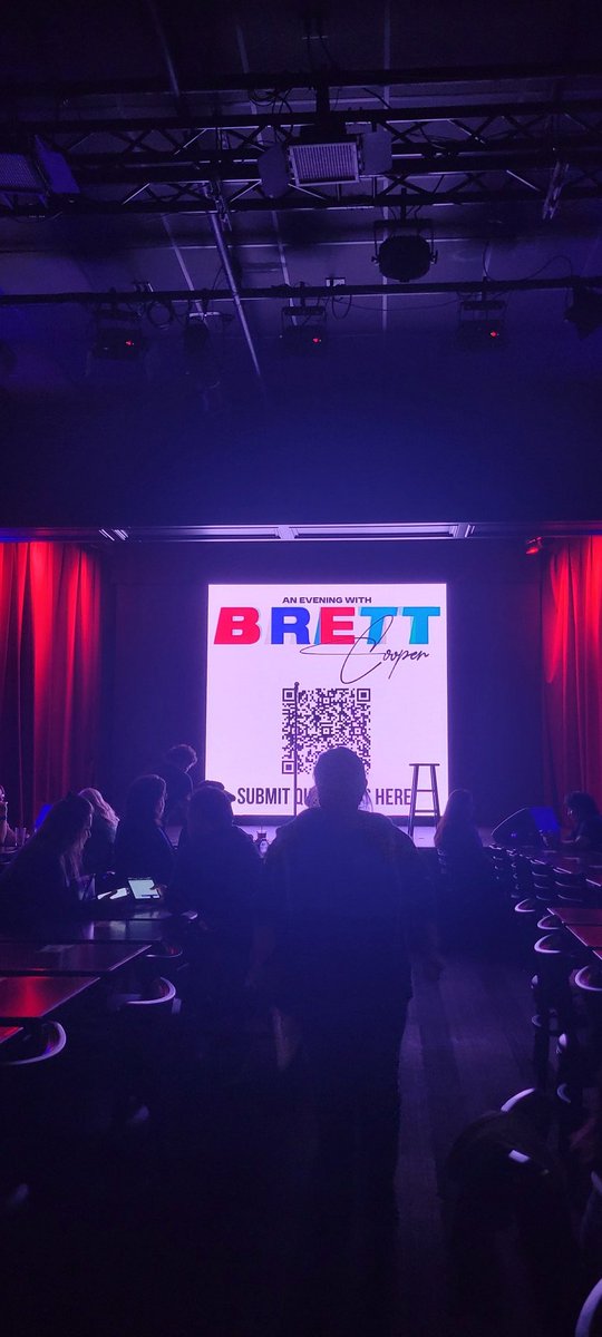 Waiting to see the exceptional <a href="/imbrettcooper/">Brett Cooper</a> in Irvine!