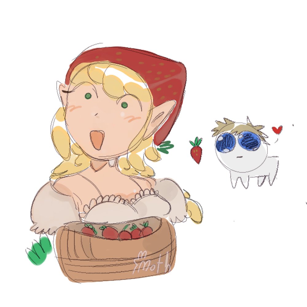 meat_m0thh's tweet photo. marcille and the autistic creature 
#dungeonmeshi #dungeonmeshifanart https://t.co/svo7BDlJut