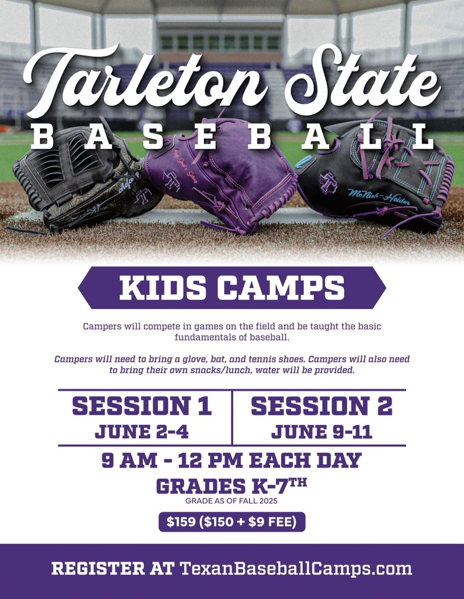 Our youth camps are coming up sooner than you think!😎

Register now👉🏼 tinyurl.com/5546hcya