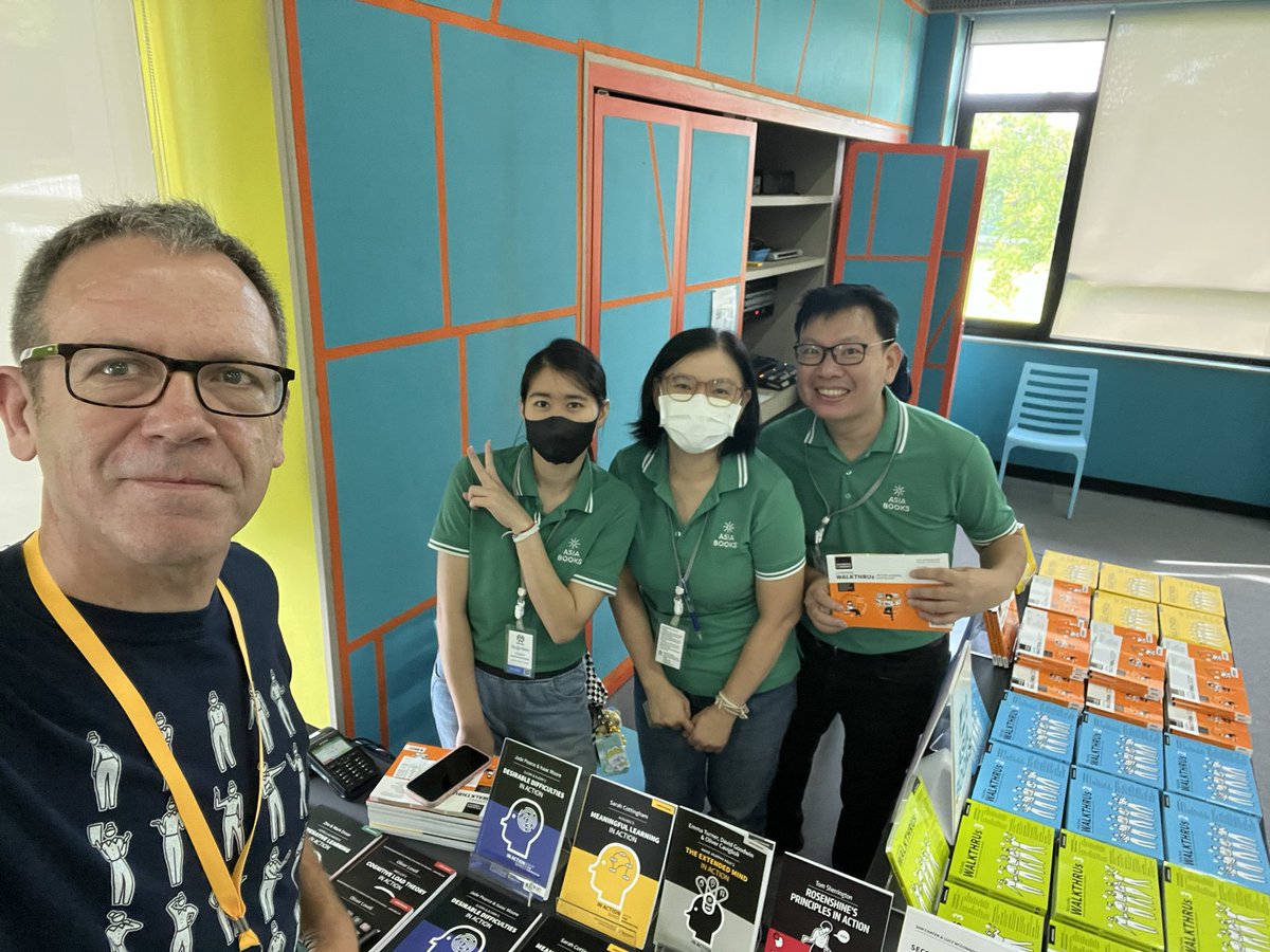 Tom Sherrington (@teacherhead) on Twitter photo We are ready!
SE Asia <a href="/WALKTHRUs_5/">Walkthrus</a> conference is Go! Fab to see <a href="/Asiabooks_th/">Asiabooks_Thailand</a> here with all our books 🙏
<a href="/PatanaCPL/">Bangkok Patana CPL</a> We are ready!
SE Asia <a href="/WALKTHRUs_5/">Walkthrus</a> conference is Go! Fab to see <a href="/Asiabooks_th/">Asiabooks_Thailand</a> here with all our books 🙏
<a href="/PatanaCPL/">Bangkok Patana CPL</a>