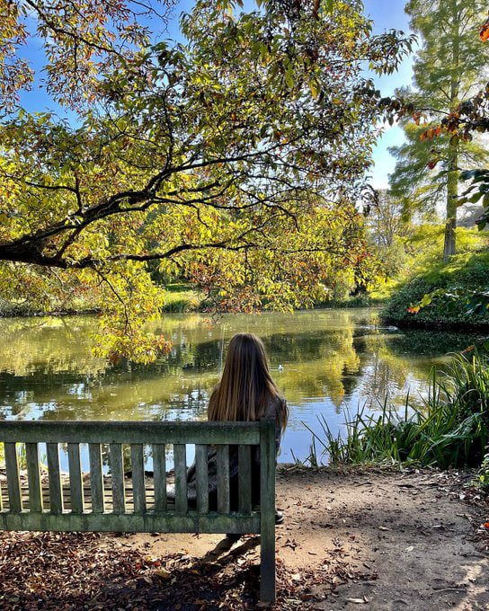 Enjoy a quiet moment and enjoy the beautiful nature.😍🥰