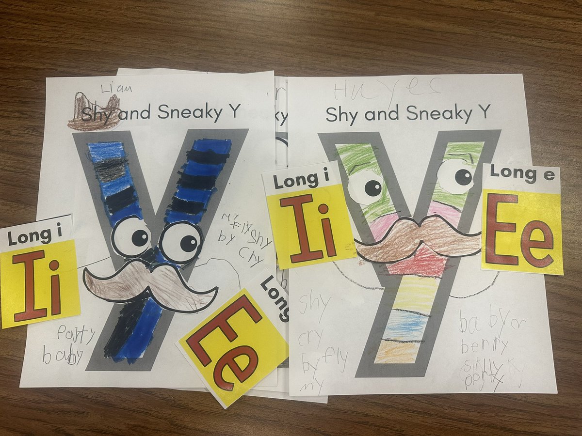 MsPoteat14's tweet image. We have been reviewing final Y as a vowel! @RTEFlightStatus @RichlandTwo
