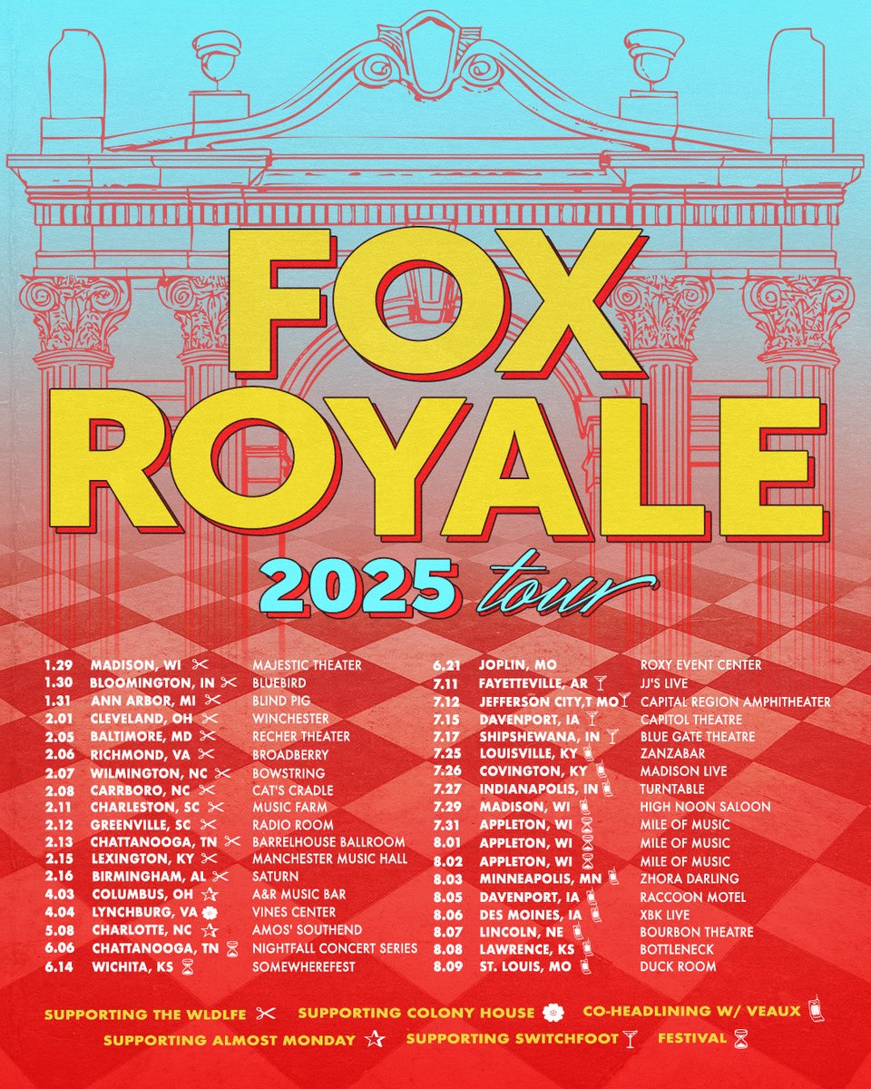 ALL THE SHOWS IN ONE PLACE

We’ve been having a fun year. Tons of shows to come. See you there? :)