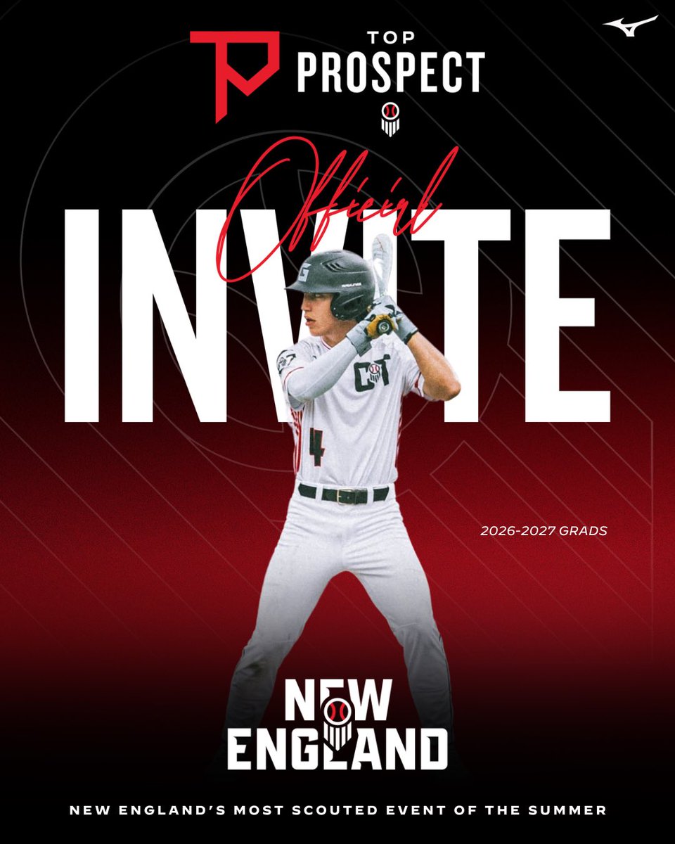 Thanks for the invite <a href="/PBNewEngland/">Prep Baseball New England</a>