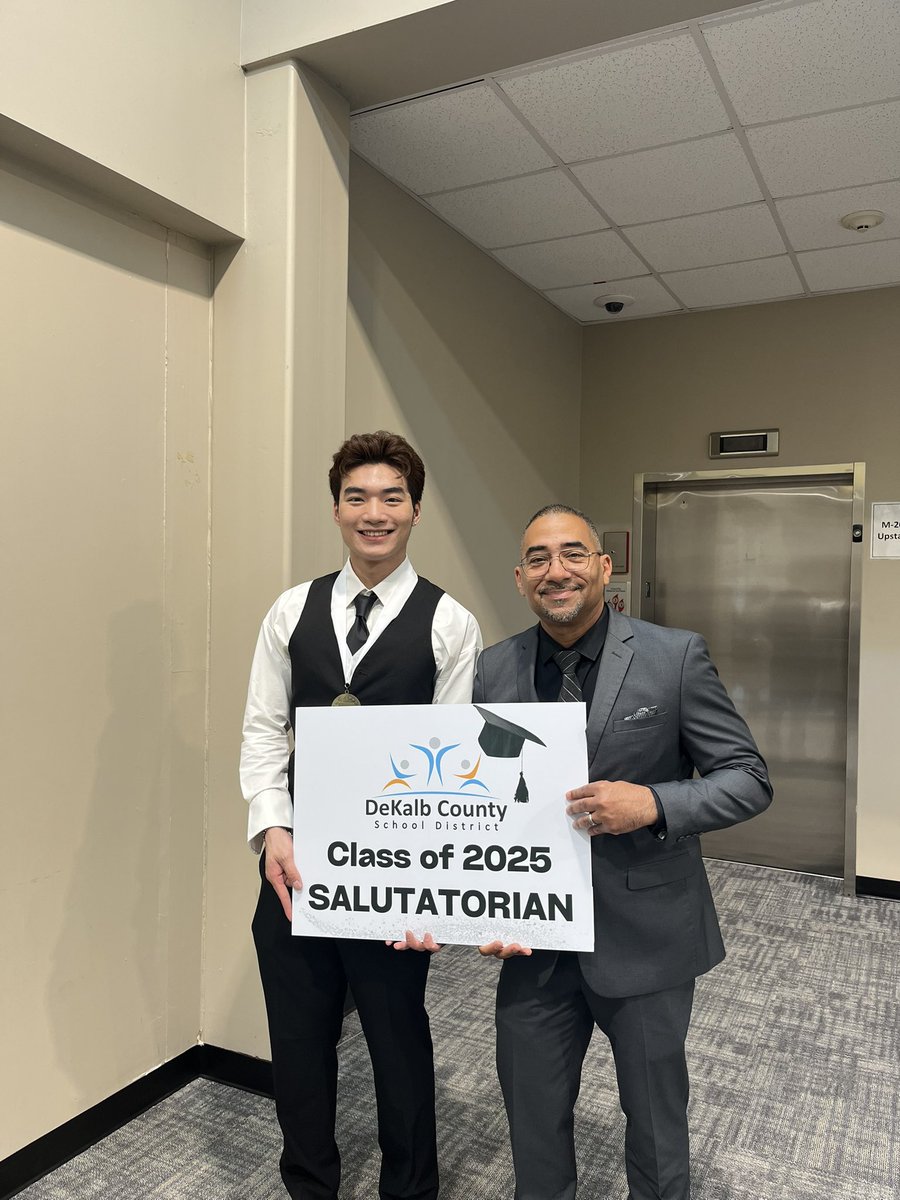 The Stone Mountain High community honors the accomplishments of Khadija Jeylani and Minh Tran. They represent the best this country offers and we at Stone Mountain High are proud of you! 🏴‍☠️ 🪨