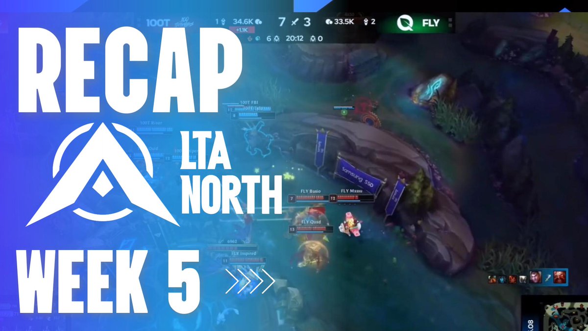 Demain c'est la reprise des <a href="/LTANorth/">LTA North</a> ! De gros enjeux sur les Bo3 à venir, voici donc de quoi vous rafraichir la mémoire sur la semaine passée 👇

youtu.be/Ioh69mSAkQo

#LTANorth #LTA #LTACostream #LTARecap