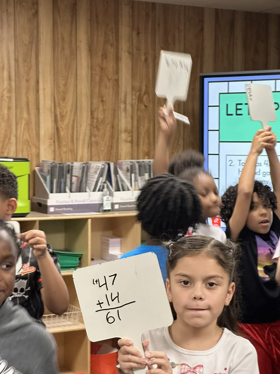 a_davis7804's tweet photo. Reading word problems βοΈ
Regrouping using whiteboards βοΈ
So much funβ¦.
#teacherbragtag #AllInAtRCE #TeamRCE #CubCommUnity π»ππ
@HumbleISD_RCE @HumbleISD https://t.co/tzJX2a0xOR