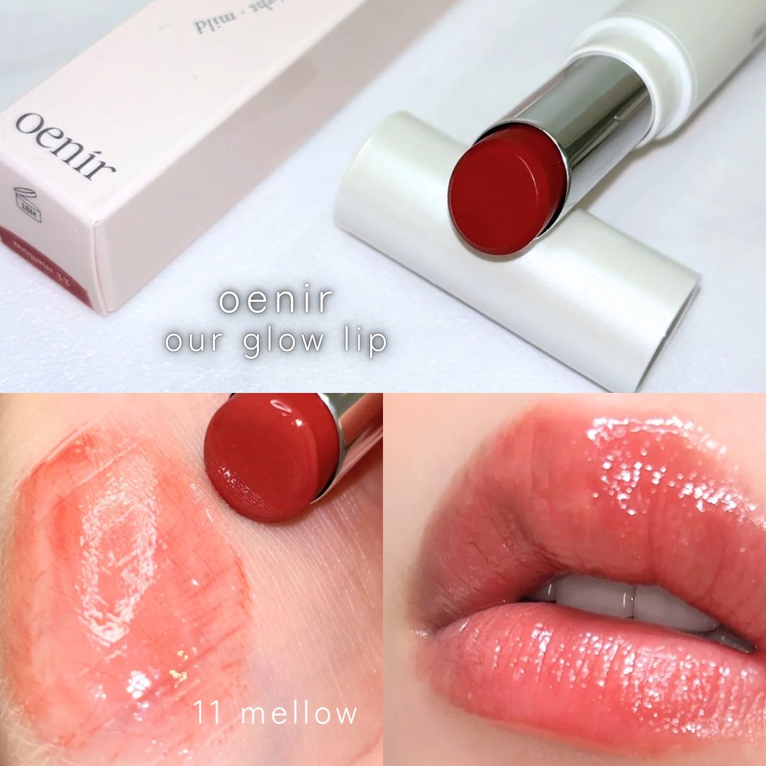 PR ❤︎ oenir ⌇アワーグロウリップ 11 mellow ⌇ミューテッド