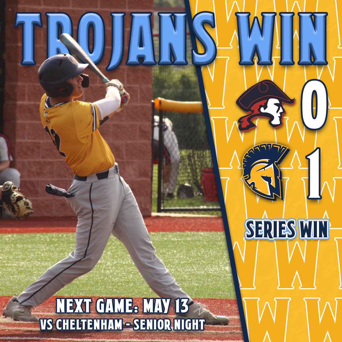 Series win ✅. Playoffs ✅ #giddyup