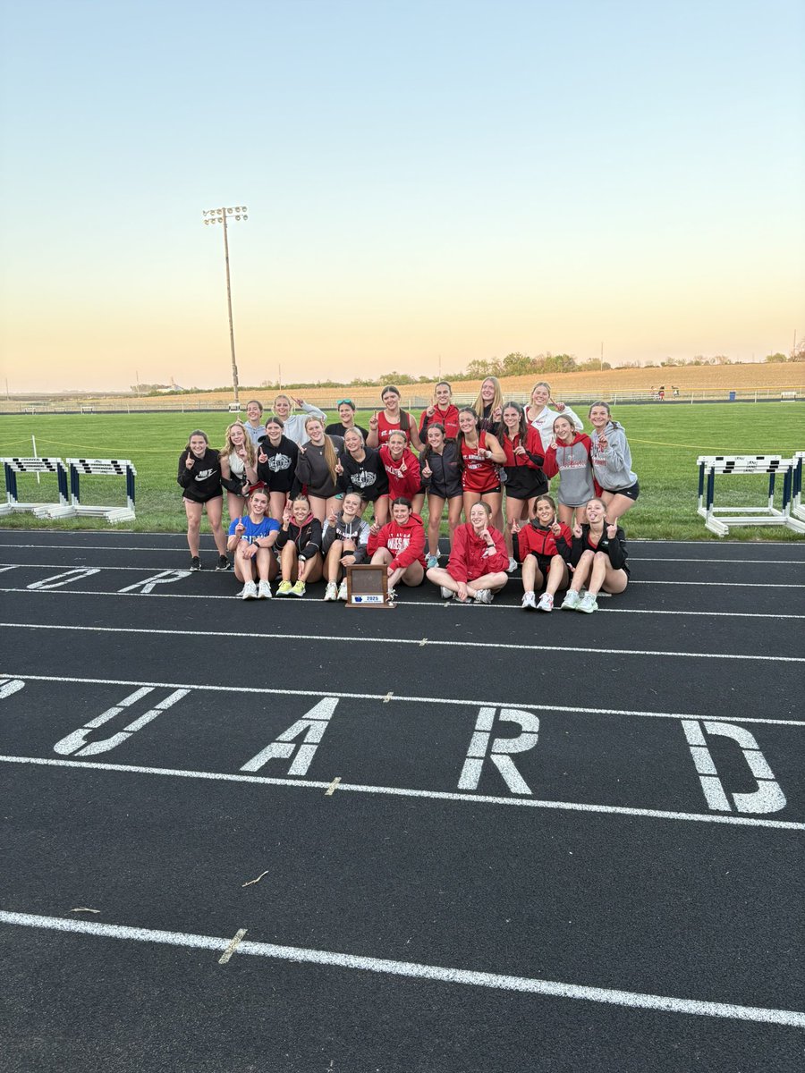 Congrats to the St. Ansgar girls. 2025 TIC East Conference Champs!