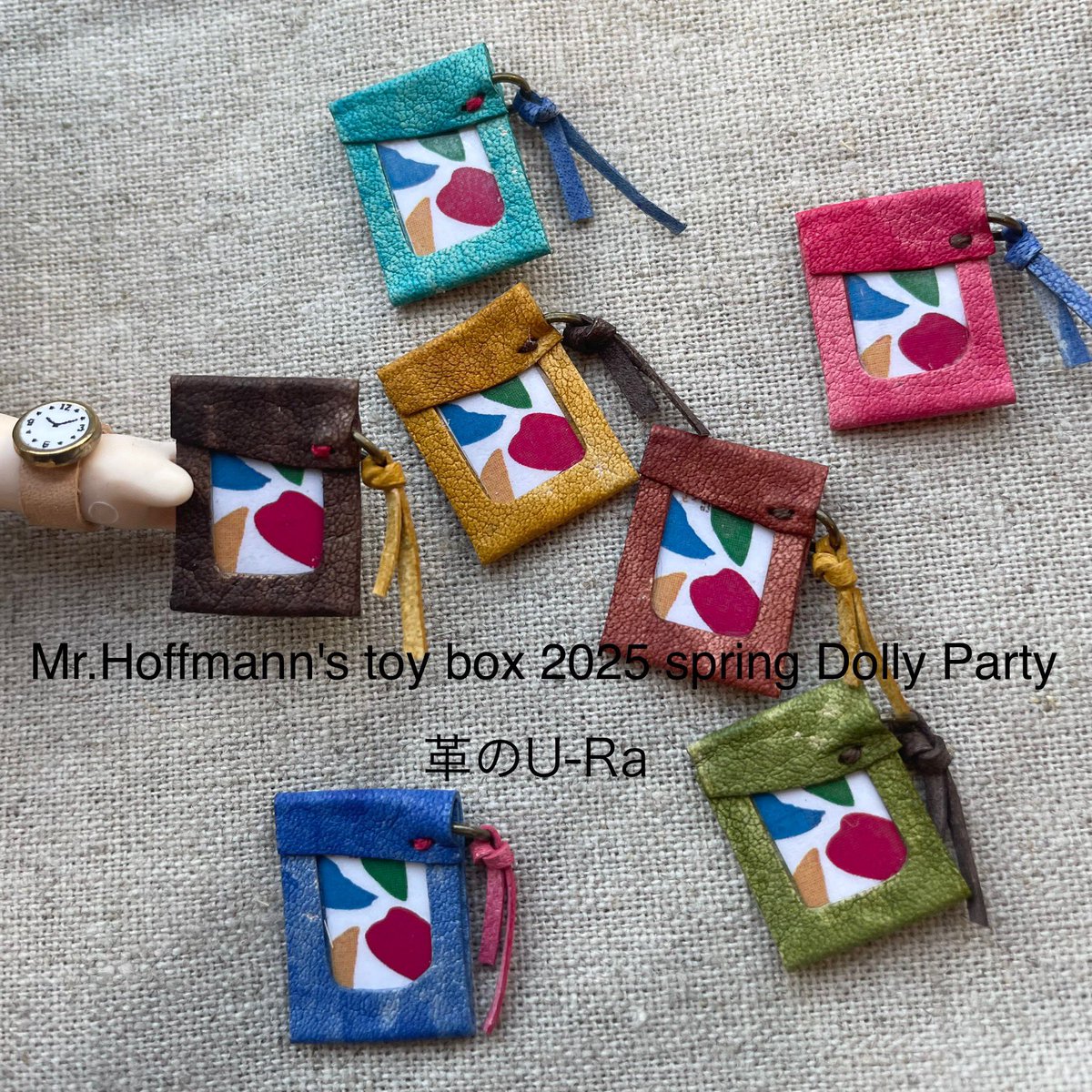 Mr.Hoffmann's Toy Box
          2025 spring Dolly Party
05.10 Sat

第一次參加，請多多關照
可愛的doll們的靴子和包的皮革小物件

我在P32號展位等你

5/10（土）台湾ﾄﾞｰﾙｲﾍﾞﾝﾄに参加します
台湾のみなさま、よろしくお願いします☺︎

#霍夫曼的玩具箱　 #hoffmantoybox
#OB11