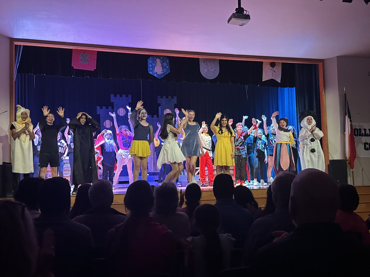 GCISD Fine Arts (@gcisdfinearts) on Twitter photo Awesome performance by <a href="/CmsColts/">Colleyville Middle School</a> theatre of Game of Tiaras! 👑 The acting, sound, lights, were all great. And it was hilarious! Awesome performance by <a href="/CmsColts/">Colleyville Middle School</a> theatre of Game of Tiaras! 👑 The acting, sound, lights, were all great. And it was hilarious!