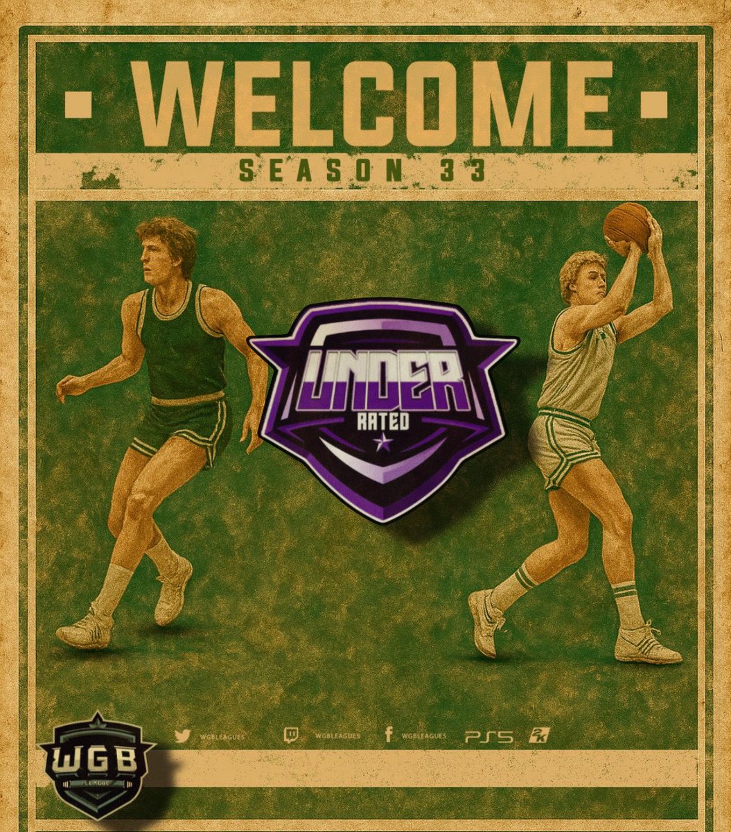 WGB Leagues (@wgbleagues) on Twitter photo Welcome <a href="/UnderratedPROXM/">UNDERRATED PRO AM TEAM</a> to WGB SZN 33
Thanks to Join us 🙏🏾
• $65 per Team
• Daily stat tracking📊
• Cash prizes💵
🚨Pre-SZN Start May 12 🚨
Link: wgbleagues.com/registration
<a href="/Big_Brudda_PURP/">Coach Purp</a>
<a href="/WalkOnWarriors/">⚠️ Walk-On Warriors</a>
<a href="/WRProAmLeague/">WR Pro-Am League</a> <a href="/NBA2K/">NBA 2K</a> Welcome <a href="/UnderratedPROXM/">UNDERRATED PRO AM TEAM</a> to WGB SZN 33
Thanks to Join us 🙏🏾
• $65 per Team
• Daily stat tracking📊
• Cash prizes💵
🚨Pre-SZN Start May 12 🚨
Link: wgbleagues.com/registration
<a href="/Big_Brudda_PURP/">Coach Purp</a>
<a href="/WalkOnWarriors/">⚠️ Walk-On Warriors</a>
<a href="/WRProAmLeague/">WR Pro-Am League</a> <a href="/NBA2K/">NBA 2K</a>