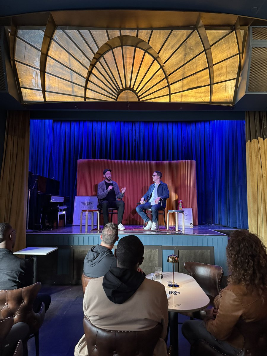 Xander Pollock (@helloxander) on Twitter photo On the story of campfire with the amazingly humble <a href="/brian_lovin/">Brian Lovin</a>, <a href="/benblumenrose/">Ben Blumenrose</a> reminded us we have to “Build something (5 or more) people want” 😂 On the story of campfire with the amazingly humble <a href="/brian_lovin/">Brian Lovin</a>, <a href="/benblumenrose/">Ben Blumenrose</a> reminded us we have to “Build something (5 or more) people want” 😂