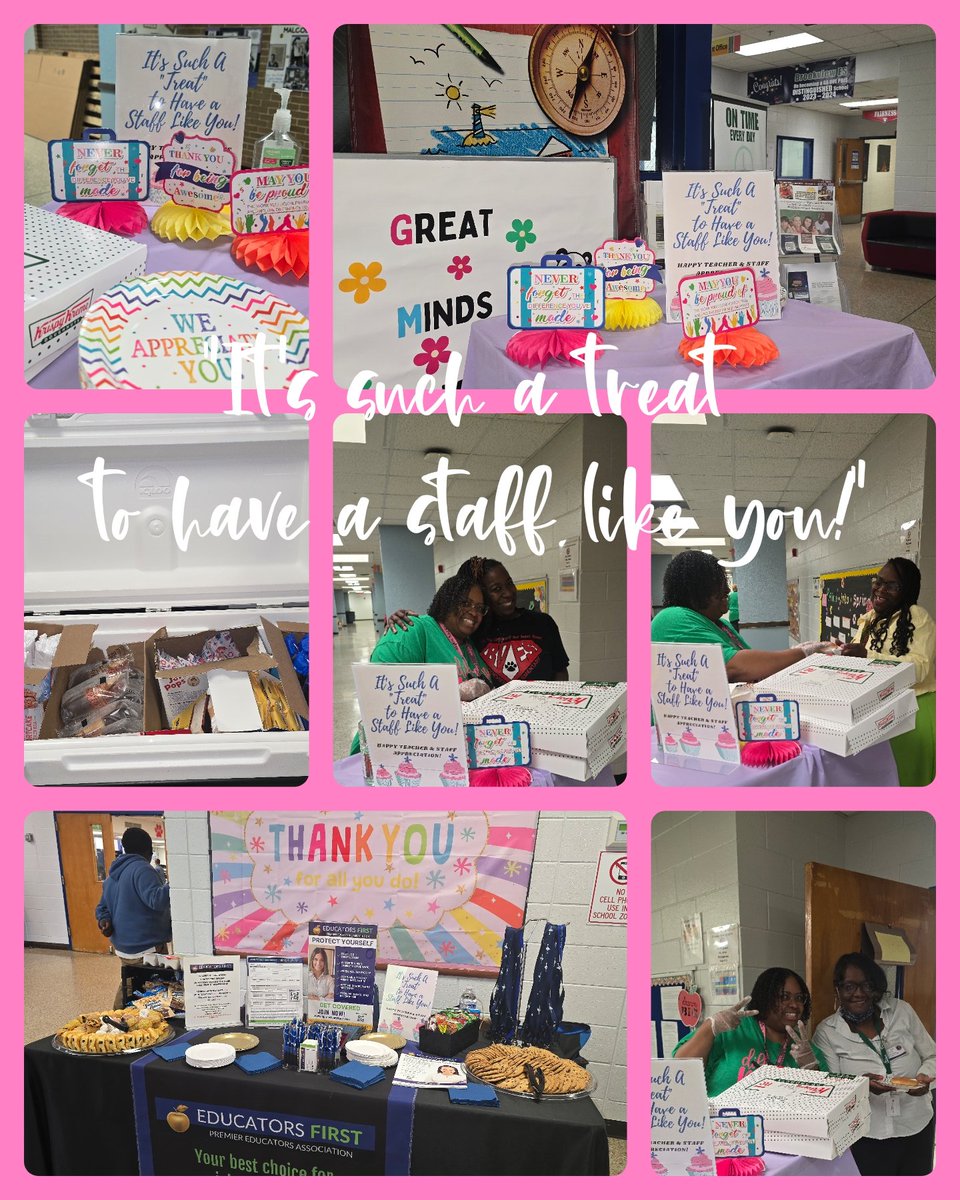 J. Wallace (@bespandawallace) on Twitter photo Teacher & Staff Appreciation Day 4: Sweet treats for such a sweet staff! It's started with Krispy Kreme and ended with ice cream, popsicles, cookies, and more! #thankyouteachers <a href="/FultonCoSchools/">FultonCountySchools</a> Teacher & Staff Appreciation Day 4: Sweet treats for such a sweet staff! It's started with Krispy Kreme and ended with ice cream, popsicles, cookies, and more! #thankyouteachers <a href="/FultonCoSchools/">FultonCountySchools</a>