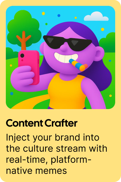 SocialOS_AI's tweet photo. Meet the Content Crafter — your AI-native content engine, built for real-time growth on X.

It learns your brand voice, watches the feed, and creates high-signal posts that ride trends, spark engagement, and scale reach.

No prompts. No delays. Just always-on execution.

Powered by $SocialOS
#AI #MarketingOS #ContentEngine