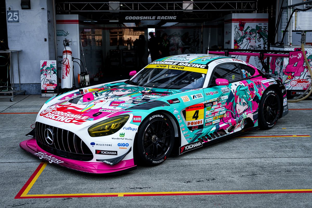 SUPER GT Rd.2 Fuji フォトレポート🗻
公式サイトで速報レポート公開中📝
goodsmileracing.com/raceweek/rw202…

 (え)#fightgsr #SUPERGT #レーシングミク #初音ミク
