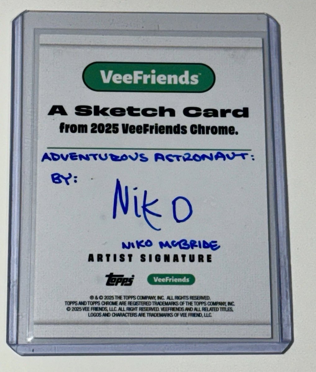 .<a href="/Shonduras/">Shonduras</a> one of your fams sketch cards has been pulled! So good 🙏🏼