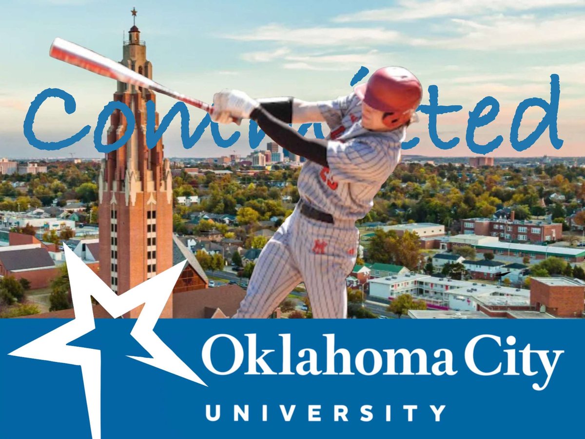 Blessed to announce my commitment to Oklahoma City university. I would like to thank my family, coaches, and teammates!!! <a href="/YukonMillerBB/">Yukon Miller Baseball</a> <a href="/ryanphillips25/">Ryan Phillips</a> <a href="/OklahomaCityBSB/">Oklahoma City University Baseball</a>
