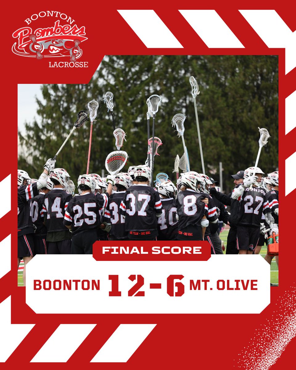 Boonton Boys Lacrosse (@bhsboyslacrosse) on Twitter photo Little rain delay after the first quarter, but we were able to get out there and get our 10th win against a tough Mt Olive team. With all the obstacles to overcome, to earn 10 wins is a huge accomplishment. But we are not done yet. Let’s keep this train rolling #family #OTOG Little rain delay after the first quarter, but we were able to get out there and get our 10th win against a tough Mt Olive team. With all the obstacles to overcome, to earn 10 wins is a huge accomplishment. But we are not done yet. Let’s keep this train rolling #family #OTOG