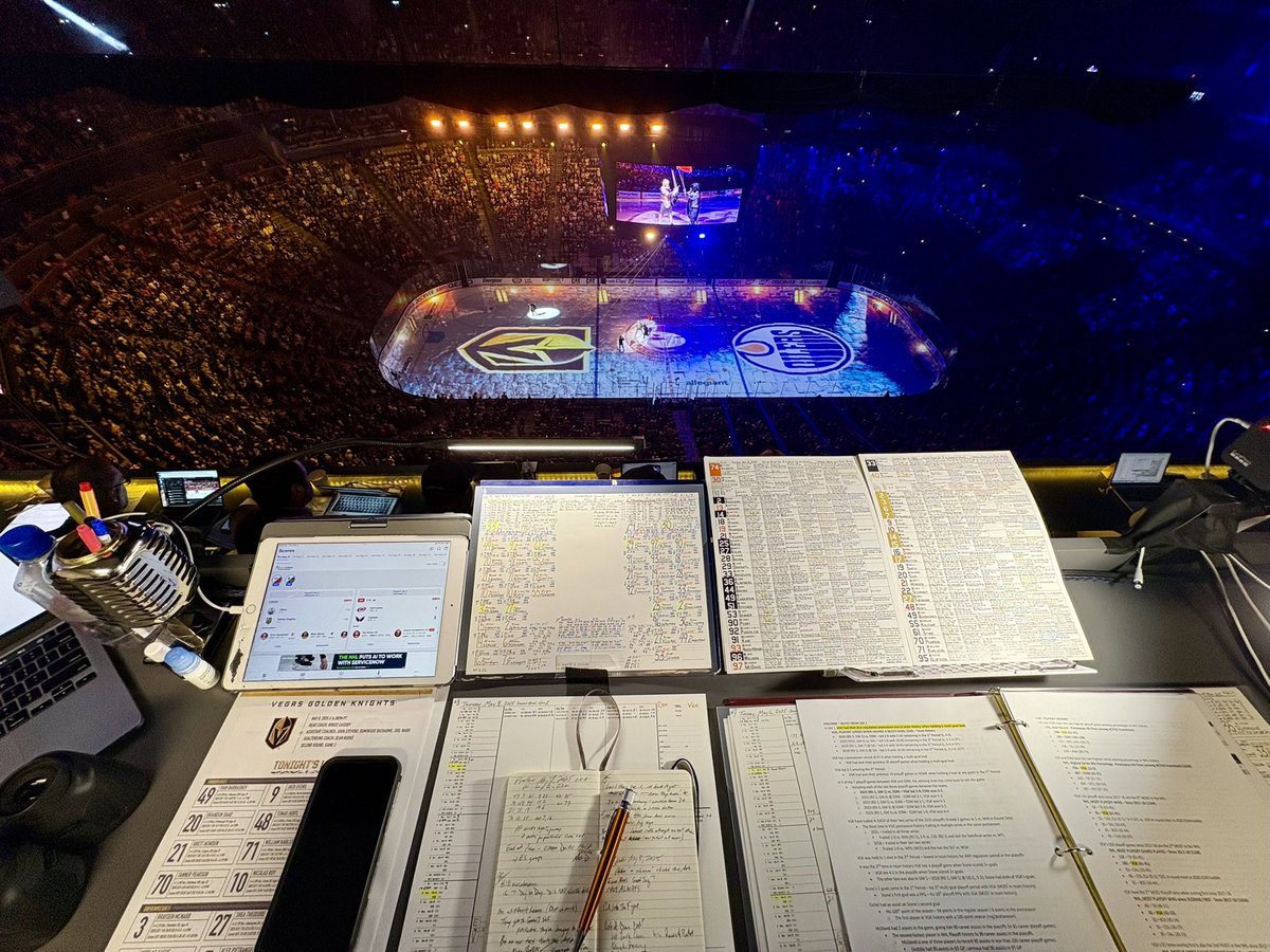 Dan D'Uva (@dan_duva) on Twitter photo Second Round, Game 2 from The Fortress.
Alex Pietrangelo returns after missing Game 1 with illness. Hill vs. Pickard.
Join <a href="/garylawless/">gary lawless</a> and me on <a href="/FoxSportsLV/">FOX Sports Las Vegas</a> 98.9 FM / 1340 AM and <a href="/tunein/">TuneIn</a>, tun.in/sesde ๐ป Second Round, Game 2 from The Fortress.
Alex Pietrangelo returns after missing Game 1 with illness. Hill vs. Pickard.
Join <a href="/garylawless/">gary lawless</a> and me on <a href="/FoxSportsLV/">FOX Sports Las Vegas</a> 98.9 FM / 1340 AM and <a href="/tunein/">TuneIn</a>, tun.in/sesde ๐ป