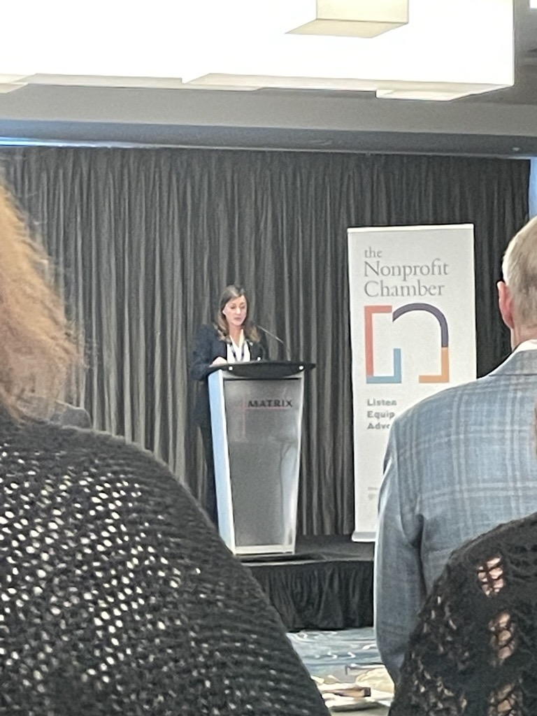 Minister Fir’s remarks at the #NonprofitSummit recognized the scope, role, and value of Alberta’s nonprofit sector. It is encouraging to hear her strong understanding of sector issues and clear commitments.

More on key issues: thenonprofitchamber.org

#ABNonprofits #nonprofit