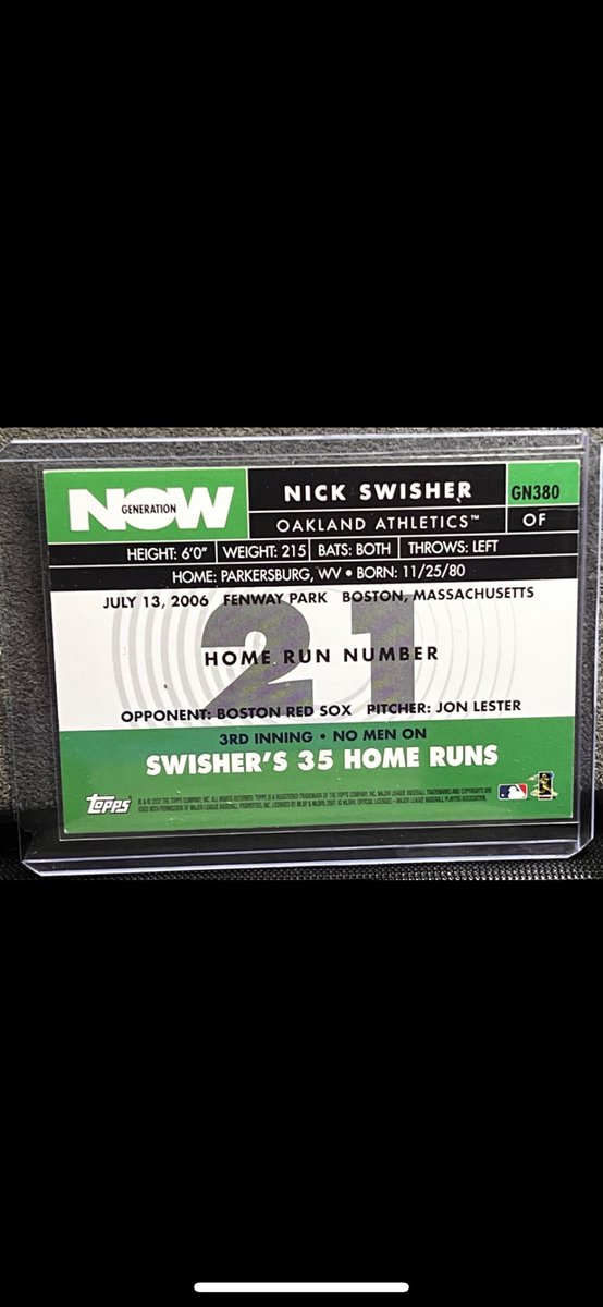 theboosterverse's tweet image. a reminder that it's always #RootedInOakland

the great &amp;amp; always electric Nick Swisher  had a great 2006 year. broke out w 35 dingers. 

#GenerationNow #ThrowbackThursday