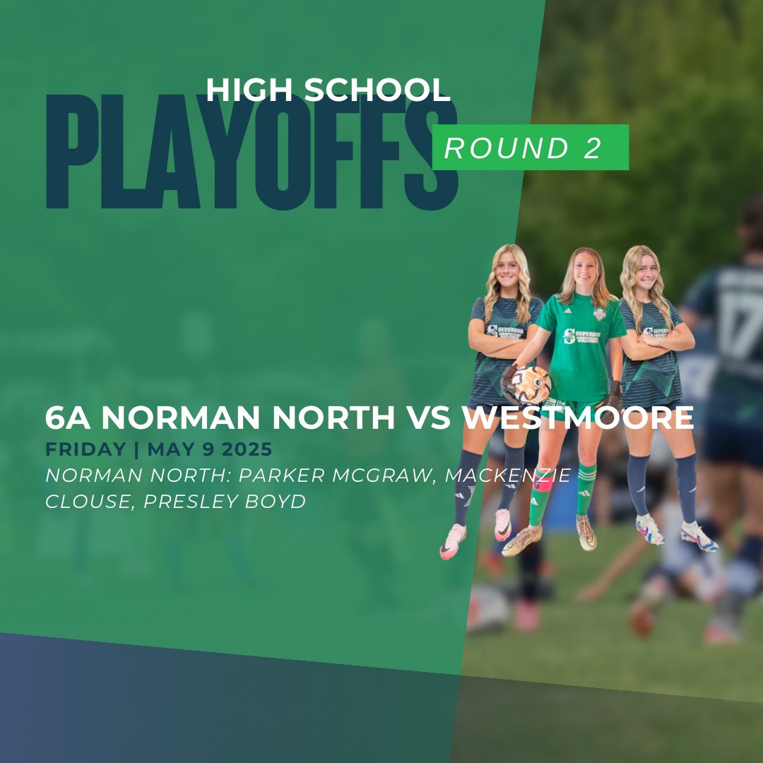 Round 2 of Playoffs are tomorrow for our 6A players!! Good luck, ladies!