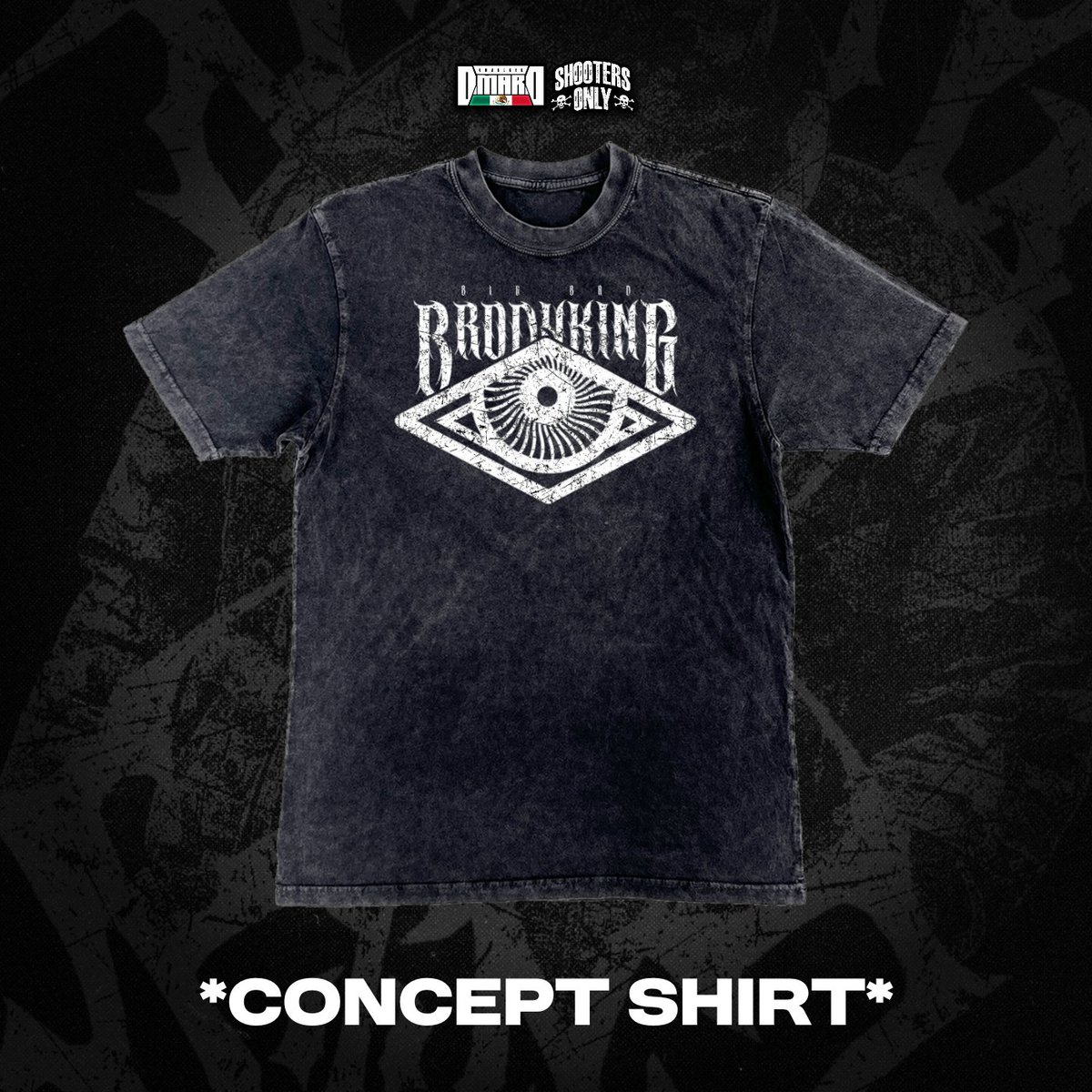 OmaroGFX's tweet image. 'BIG BAD' BRODY KING | Concept Shirt Design

@Brodyxking 

🎨 By: Me

#AEW #AEWCollision #AEWDynamite #wrestling #BrodyKing #GraphicDesigner