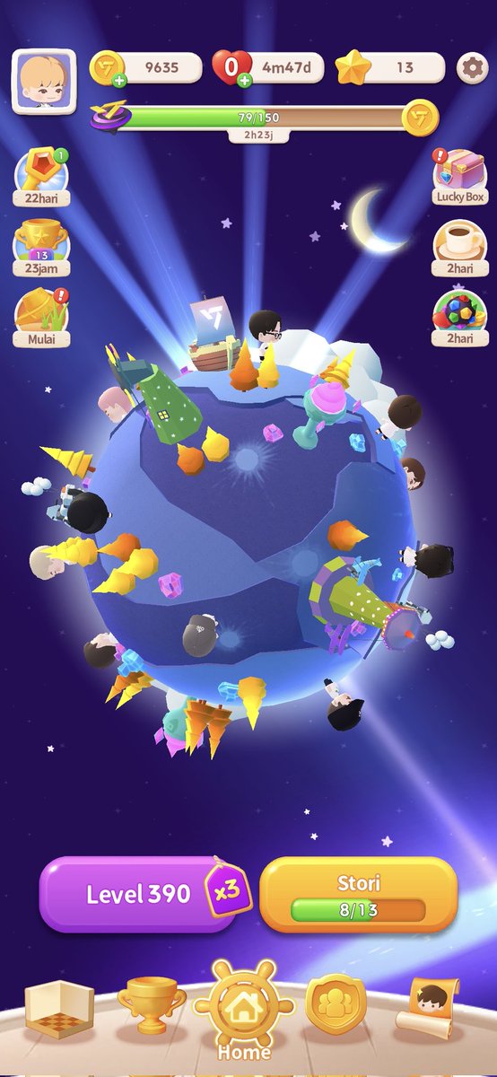 EMG GAK BISA DITINGGAL