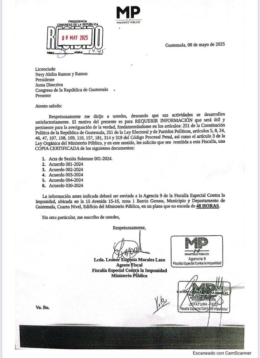 Ricigt1's tweet photo. #URGENTE ⚖️📩 La FECI de Corrupchiche —alineada al #PactoDeCorruptos— volvió a la carga: ahora exige al presidente del Congreso, Nery Ramos, copias certificadas de cinco actas legislativas, ¡en menos de 24 horas! ⏳
Como siempre, el netcenter #YesMaster (Ángel Pineda) adelantó el show en redes, acusando que Samuel Pérez dio posesión "ilegal" a Arévalo.
Una jugada más para atacar la #Democracia y fabricar casos contra el Ejecutivo. 🧨📉
#ConsueloPorras no busca justicia: busca impunidad, venganza y el control total del Estado. 🕳️🐍