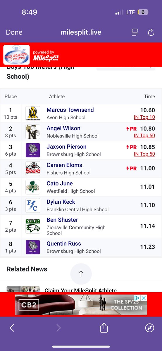 JaxsonPierson2's tweet image. Took a big step on the track today with another new PR!!
@BHSdogsfootball @BHSDogsTrack