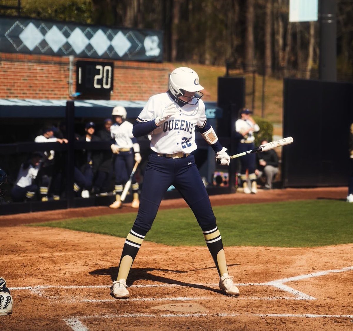 C2022Johnson's tweet photo. With 2 years of eligibility remaining I have decided to enter the transfer portal. I am grateful for my time at Queens and I can’t wait to find my new home! 
@SoftballPortal 
Phone: (336)-972-2110
Email: Carolinejohnson2022@traid.rr.com https://t.co/7HGYFRR0vQ