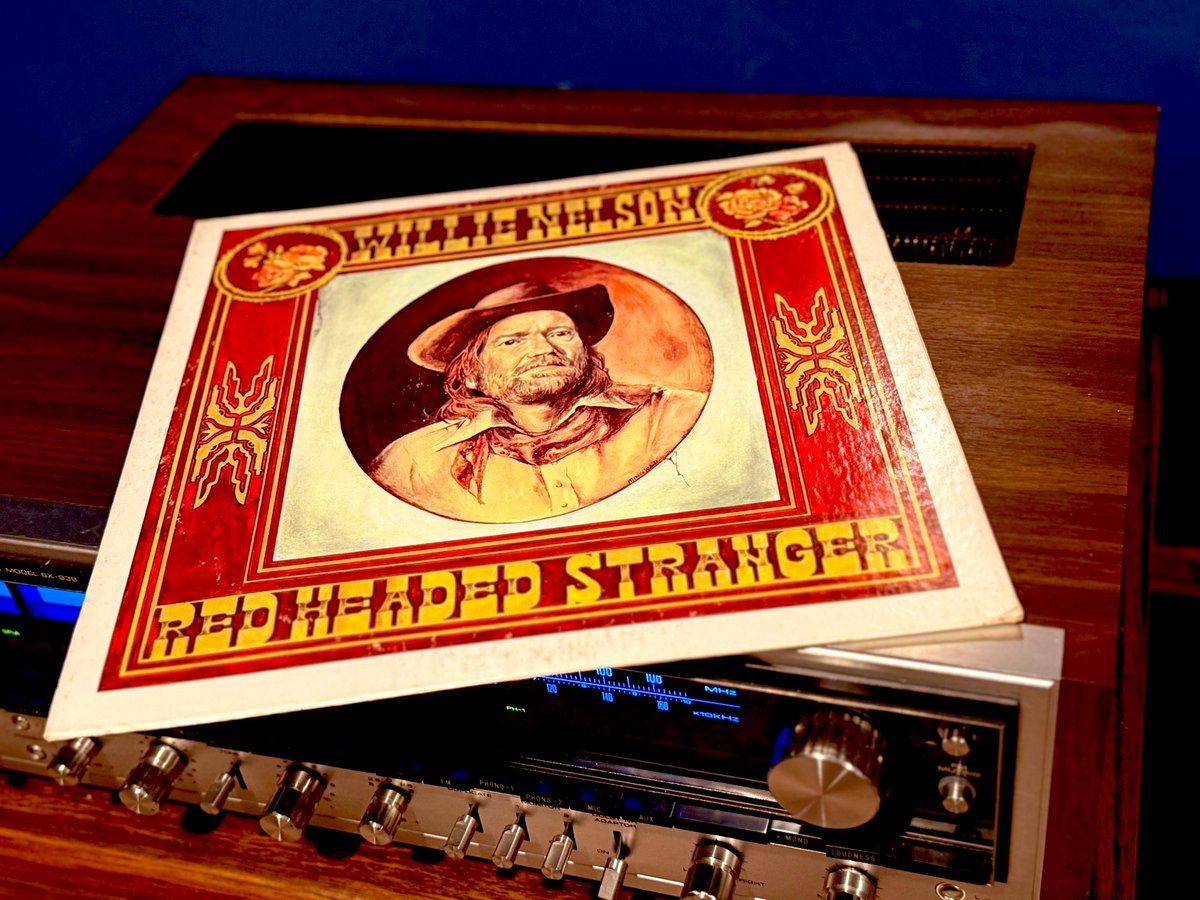 realSamGoodie's tweet photo. 🎶 #NowPlaying…
Willie Nelson - Red Headed Stranger 🤠🌵🎶
Released #OnThisDay 50 years ago (May 8, 1975) 🎉
#WillieNelson @WillieNelson #RedHeadedStranger #Vinyl #VinylCollection #VinylCommunity #MusicCollection #Music #NowSpinning #OTD 📀🎵🎧 https://t.co/azV4HDdFbB