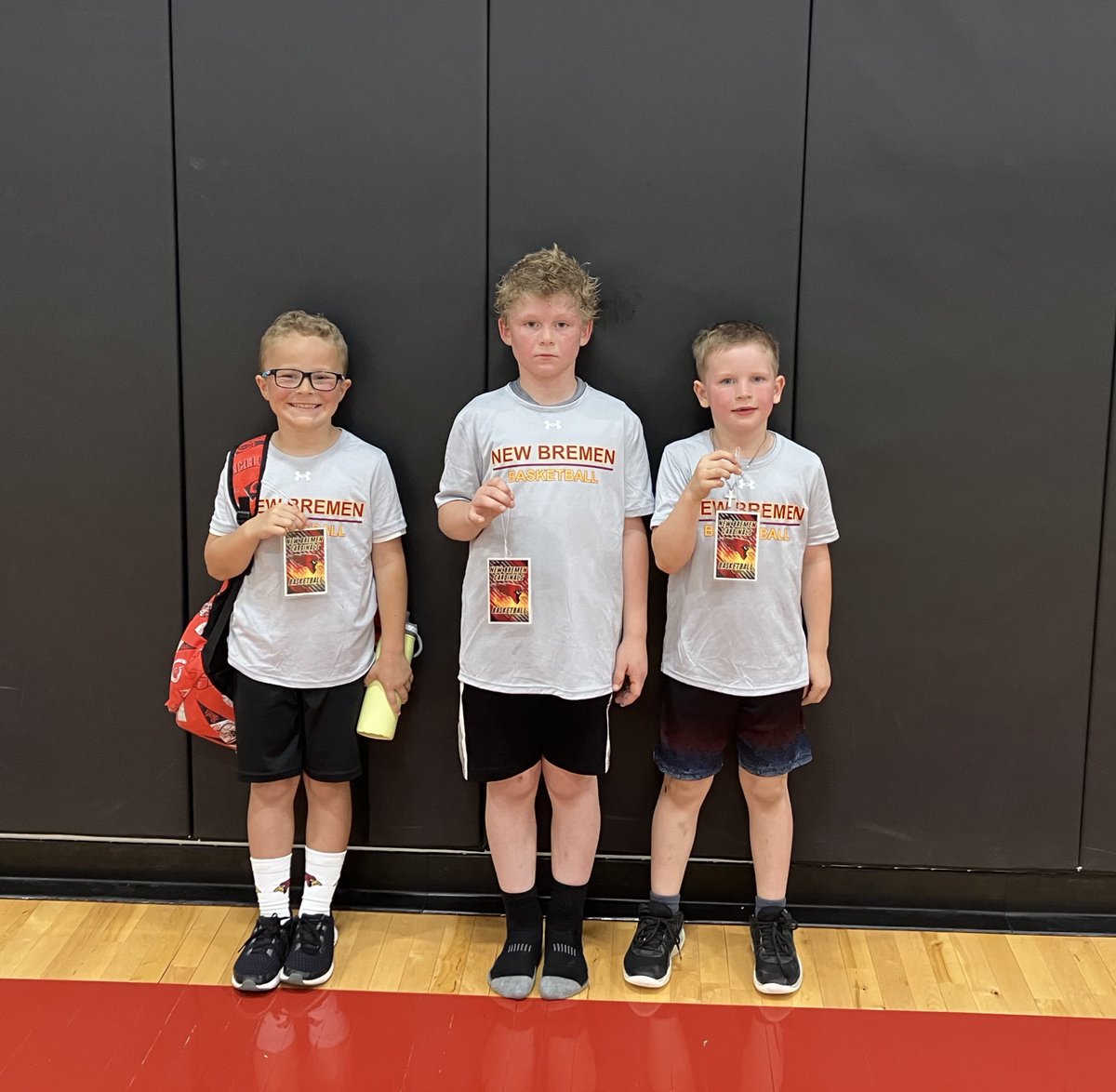 Great start to camp with our K-2 buzzer beater winners!