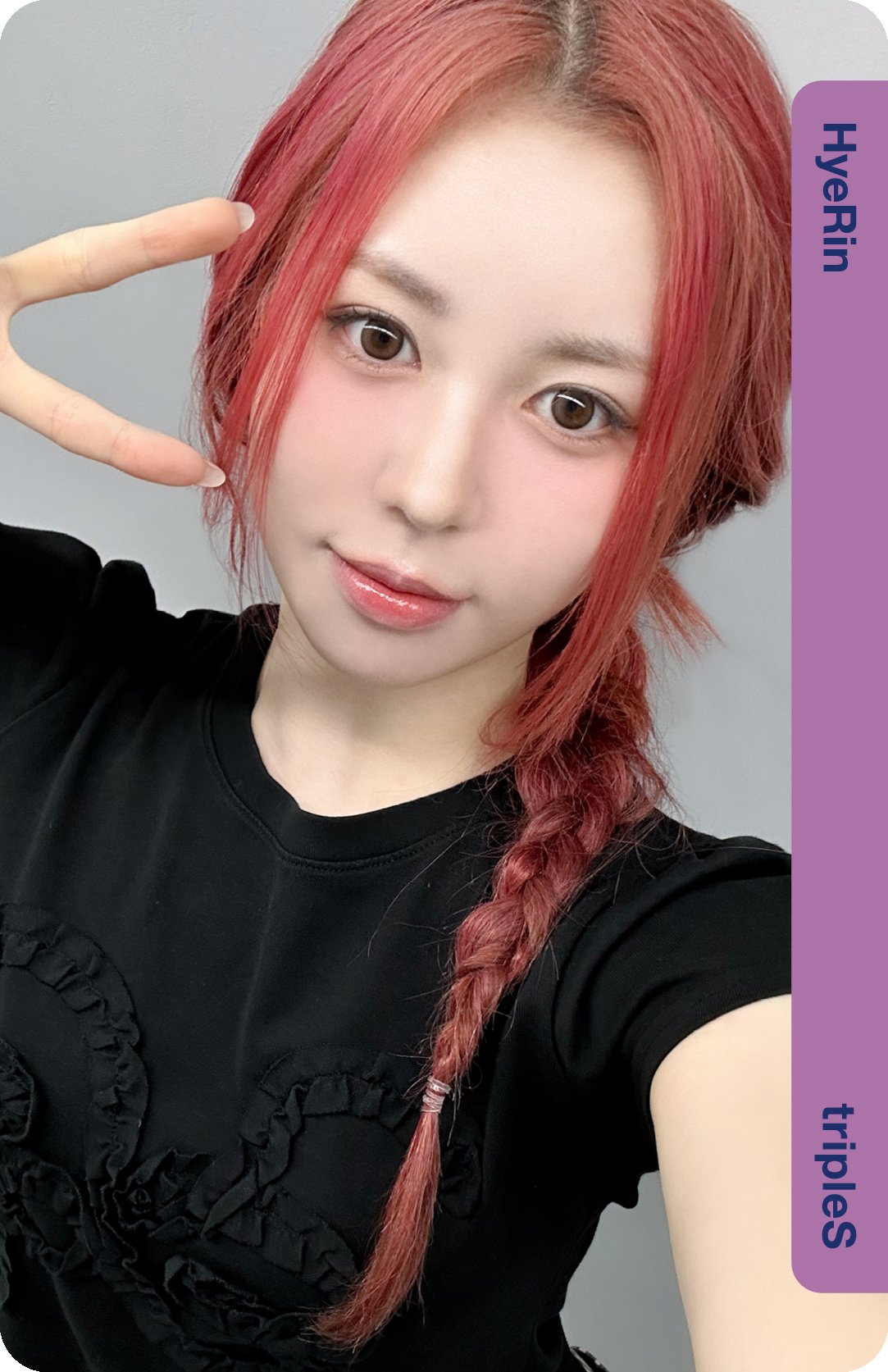 tripleS サイン　ヘリン　ジウ　Hyerin Jiwoo tripleS サインヘリンジウHyerin Jiwoo