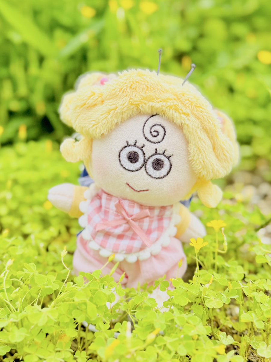 アゲルちゃんのぬいぐるみを作りました🦋モンシローお兄ちゃん達とも