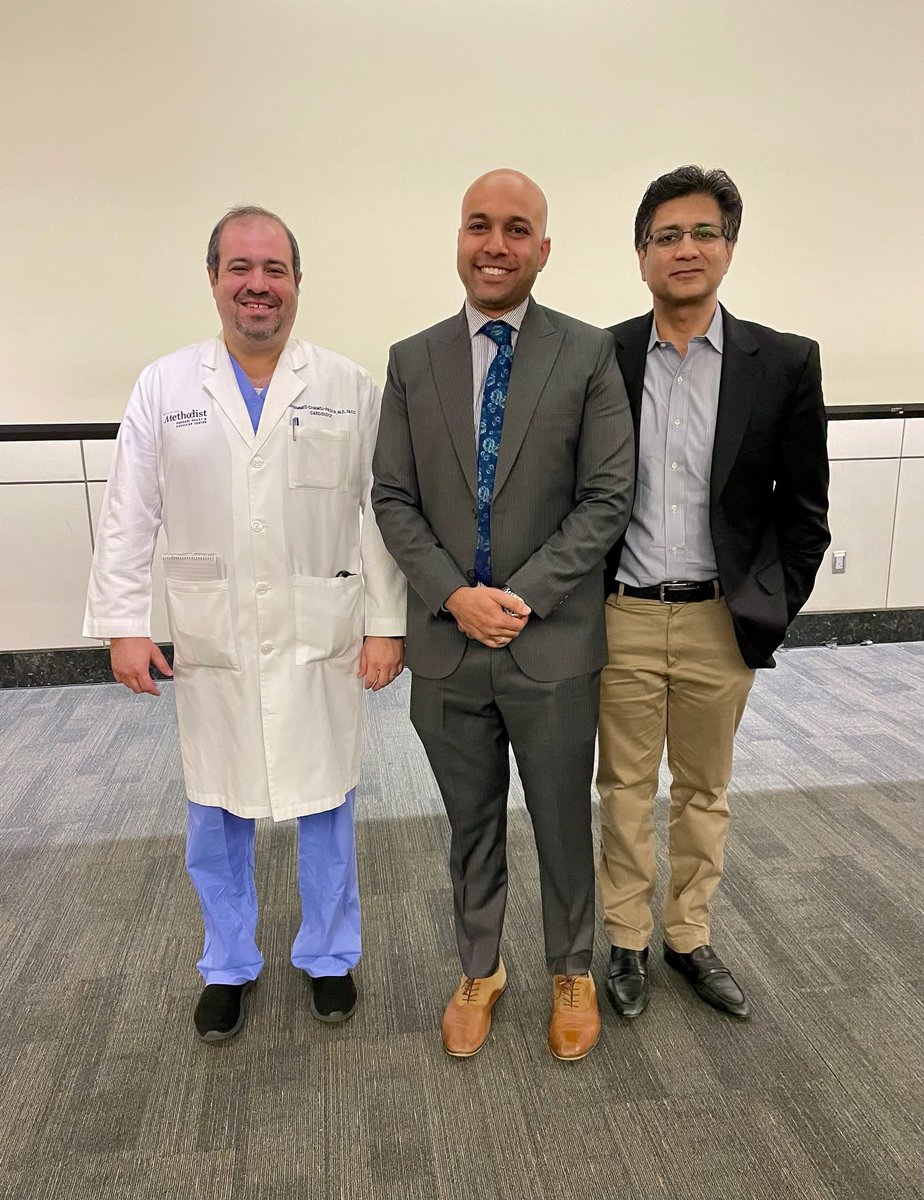 Mohammed Chamsi Pasha, FACC, FASE (@chamsipash) on Twitter photo A great pleasure to have had <a href="/haiderwarraich/">Haider Warraich</a> visiting <a href="/MethodistHosp/">Houston Methodist</a> for grand rounds discussing future of CV medicine
youtube.com/live/uCd5h58pO… A great pleasure to have had <a href="/haiderwarraich/">Haider Warraich</a> visiting <a href="/MethodistHosp/">Houston Methodist</a> for grand rounds discussing future of CV medicine
youtube.com/live/uCd5h58pO…