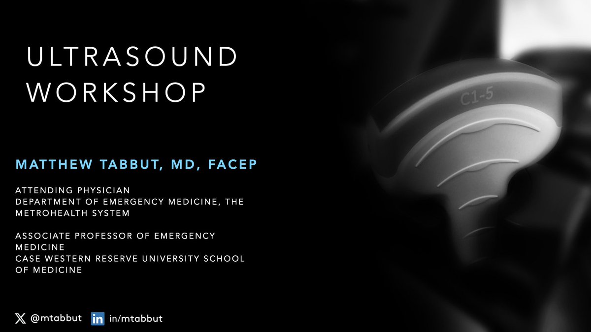 Matt Tabbut, MD tweet media