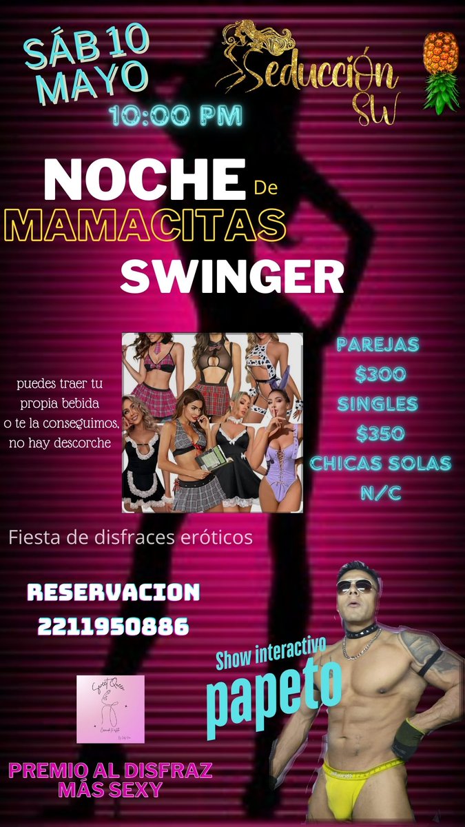 ChinaJavised24's tweet photo. El SWINGER no es solo sexo,es hacer AMIGOS con los que COMPARTAS planes con un toque de EROTISMO
https://t.co/BbrHYPTtoP
#fantasiaswinger #cuckolding #triosmhm #trioshmh #swingerscouples #swinger #fiestasswinger #encuentrosswinger #fantasias #parejasswingers https://t.co/lBu0jFbzAl