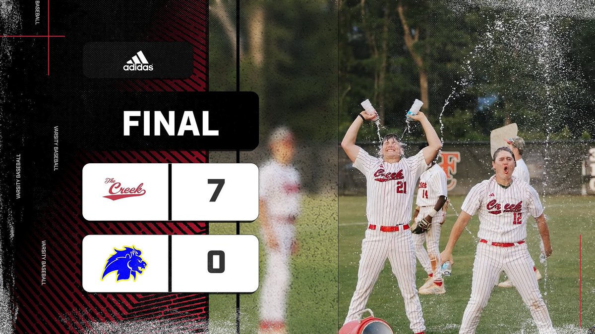 Final against Loris. Fox Creek will be back in action Monday night at Home vs the winner of Loris and Marlboro County! #TheCreek