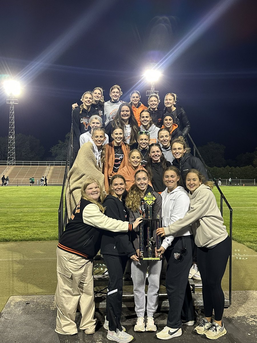 ColdwaterTF's tweet photo. Tremendous night for both JH and HS track athletes tonight! Plenty of records fall, and the Girls are Champs again with the Boys runner-ups https://t.co/bV6IFRfZ1t