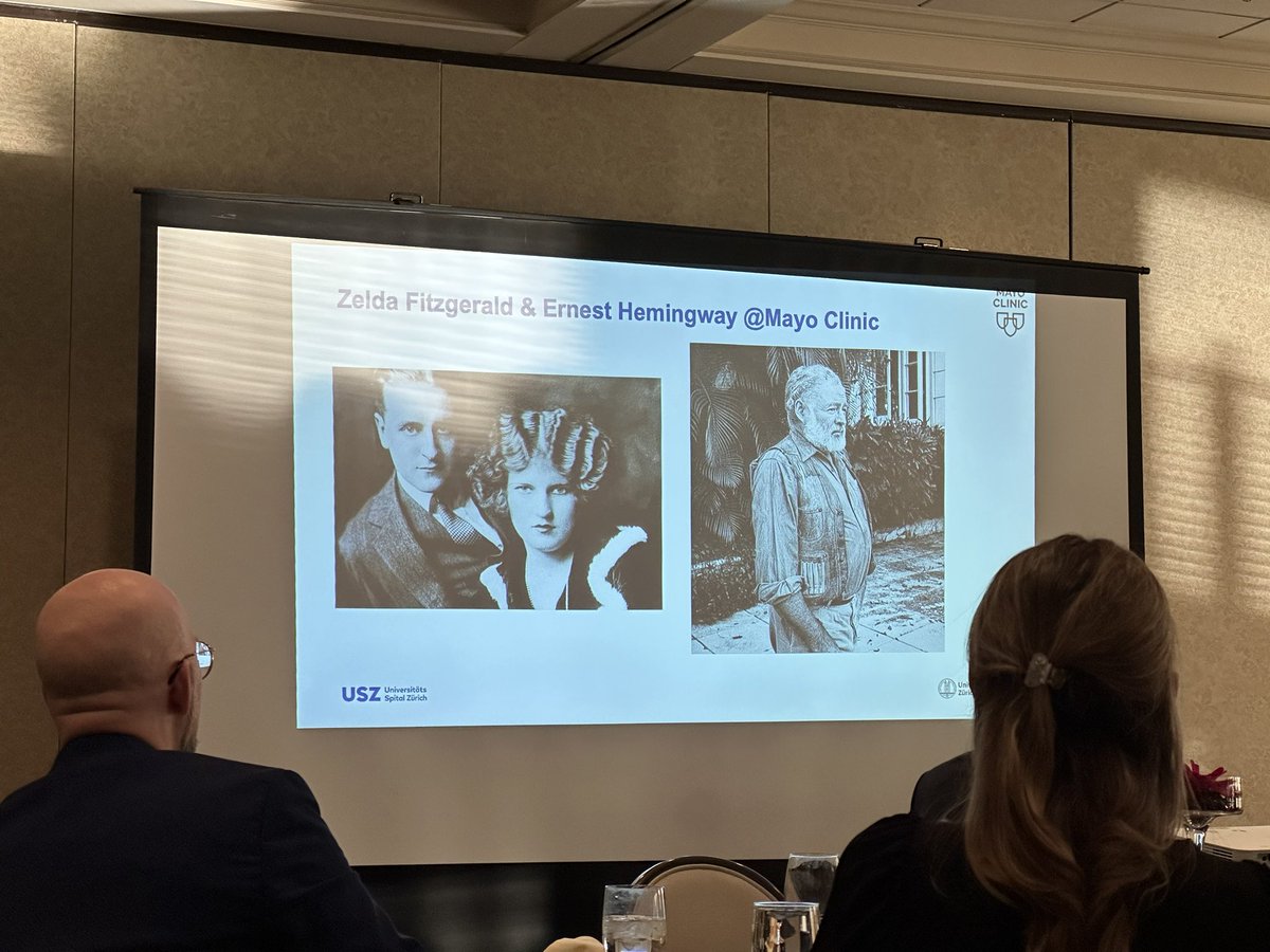 Vaibhav Gupta, MD, PhD (@vgupta_md) on Twitter photo Tonight at the annual <a href="/MayoClinic/">Mayo Clinic</a> Thoracic Surgery Clagett Dinner, I learned about the unique tradition of the VP giving a non-medical talk.
Dr. <a href="/IsaOpitz/">Isabelle Opitz</a> spoke about literature & how it connects us to the human condition, and highlighted literary greats among Mayo’s history. Tonight at the annual <a href="/MayoClinic/">Mayo Clinic</a> Thoracic Surgery Clagett Dinner, I learned about the unique tradition of the VP giving a non-medical talk.
Dr. <a href="/IsaOpitz/">Isabelle Opitz</a> spoke about literature & how it connects us to the human condition, and highlighted literary greats among Mayo’s history.