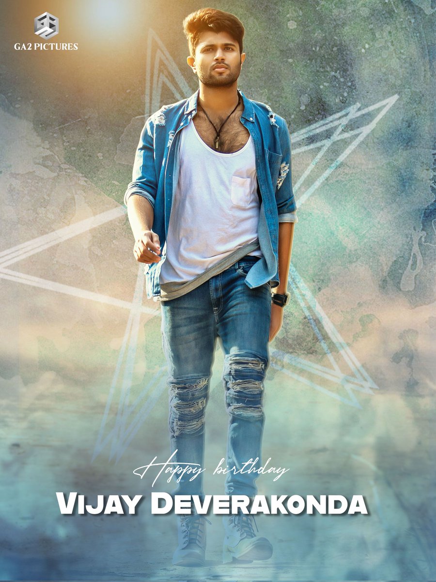 GA2Official's tweet image. Wishing our Govind @TheDeverakonda, a very Happy birthday🎉
Wishing the charismatic and brilliant actor , a great year ahead❤️🔥
#VijayDeverakonda #HBDVijayDeverakonda
