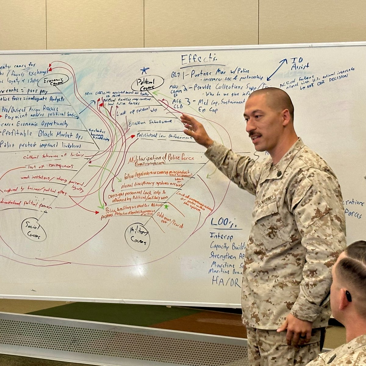 🚨 Marines are training hard at MCTOG’s Network Engagement Course 3-25 in Twentynine Palms, CA! They’re mastering multi-domain ops-integrating social, cyber &amp; traditional warfighting to dominate complex battlespaces. 
#Marines #USMC #MCTOG #NetworkEngagement #SemperFi