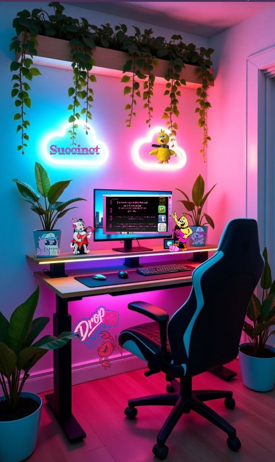 DalSahab3's tweet photo. Sometimes even the setup says:
“Just keep it succinct!”
@SuccinctLabs vibes — clarity in every pixel. @0xCRASHOUT
#WorkstationGoals #SuccinctStyle #CleanDeskSetup https://t.co/xgKFlM13Bt