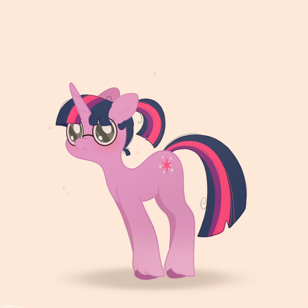 Super nerdy Twi 🤓

#TwilightSparkle #MLP #mlpfanart #mylittlepony